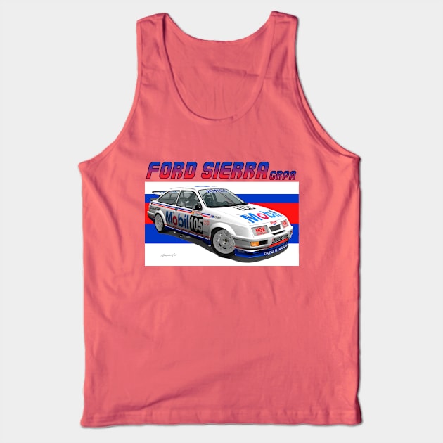 GrA Ford Sierra RS Cosworth Tank Top by PjesusArt